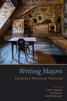 Writing majors eighteen program profiles /