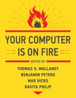 Your computer is on fire