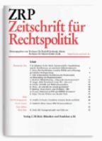 Zeitschrift für Rechtspolitik