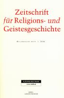 Zeitschrift für Religions- und Geistesgeschichte