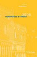 matematica e cultura 2006