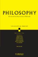 Philosophy : the journal of the British Institute of Philosophical Studies.