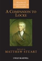 A companion to Locke /