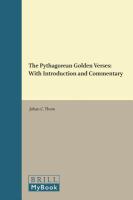 The Pythagorean golden verses : with introduction and commentary /