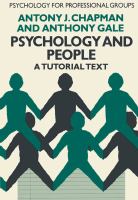 Psychology and people : a tutorial text /