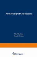 The Psychobiology of consciousness /