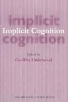 Implicit cognition /