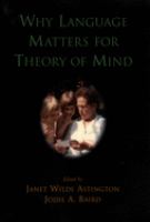 Why language matters for theory of mind /