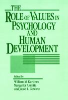 The Role of values in psychology and human development /