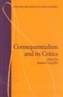 Consequentialism and its critics /