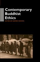 Contemporary Buddhist ethics /