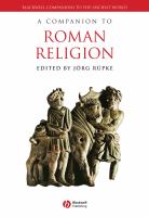 A companion to Roman religion /