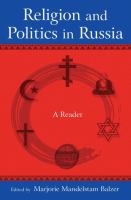 Religion and politics in Russia : a reader /