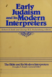 Early Judaism and its modern interpreters /