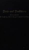 Texts and traditions : a source reader for the study of Second Temple and rabbinic Judaism /
