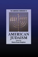 The Cambridge companion to American Judaism /