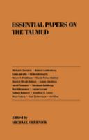 Essential papers on the Talmud /