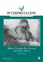 Interpretation; a journal of Bible and theology.