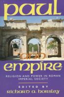 Paul and empire : religion and power in Roman imperial society /