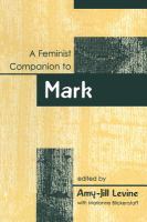 A feminist companion to Mark /