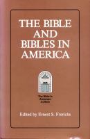 The Bible and Bibles in America /