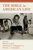 The Bible in American life /