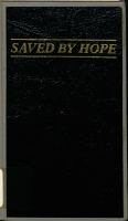 Saved by hope : essays in honor of Richard C. Oudersluys /