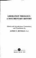 Liberation theology : a documentary history /