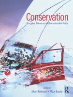 Conservation : principles, dilemmas and uncomfortable truths /