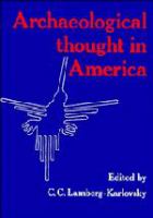 Archaeological thought in America /