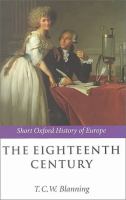 The eighteenth century : Europe 1688-1815 /