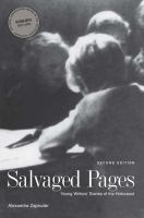 Salvaged pages : young writers' diaries of the Holocaust /