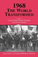 1968, the world transformed /