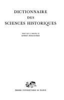 Dictionnaire des sciences historiques /