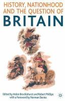 History, nationhood and the question of Britain /