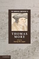 The Cambridge companion to Thomas More /