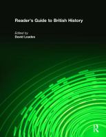 Reader's guide to British history /