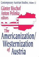 The Americanization/westernization of Austria /