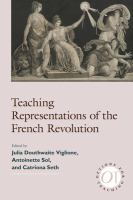 Teaching representations of the French Revolution /