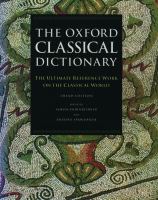 The Oxford classical dictionary /