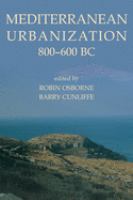 Mediterranean urbanization, 800-600 BC /