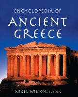 Encyclopedia of ancient Greece /