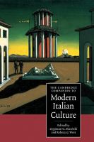 The Cambridge companion to modern Italian culture /