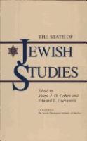 The State of Jewish studies /