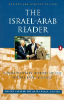 The Israel-Arab reader : a documentary history of the Middle East conflict.