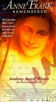 Anne Frank remembered /