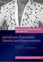 Jewishness : expression, identity, and representation /