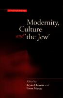 Modernity, culture, and 'the Jew' /