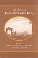 J.S. Mill's encounter with India /