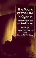 The work of the UN in Cyprus : promoting peace and development /
